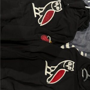 OVO Black and Red Lightweight Jacket